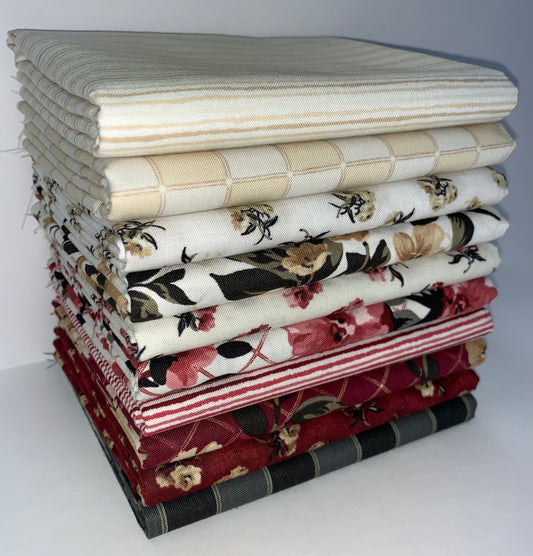 Choice Gallery "Bri's Home Collection" Half-yard Bundle - 10 Fabrics, 5 Total Yards
