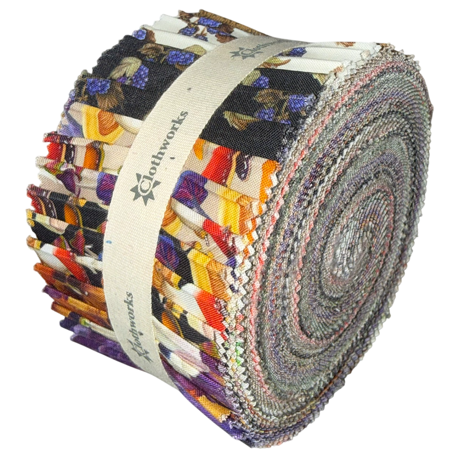 Clothworks - Bird Song - 40 Strip Roll