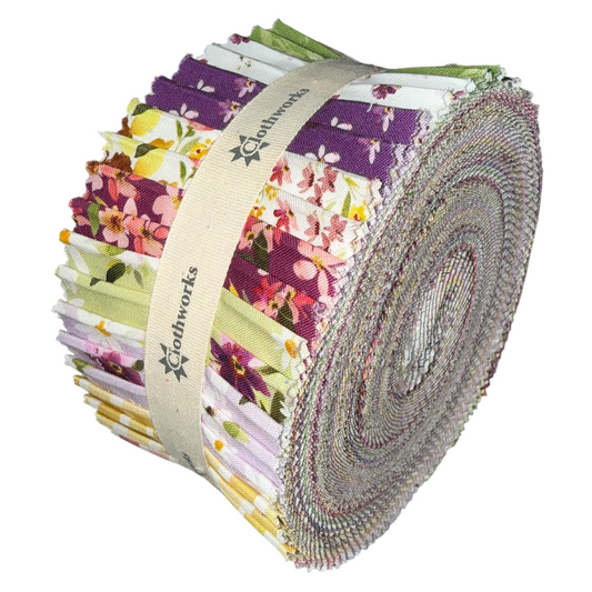 Clothworks - Summer Garden - 40 Strip Roll