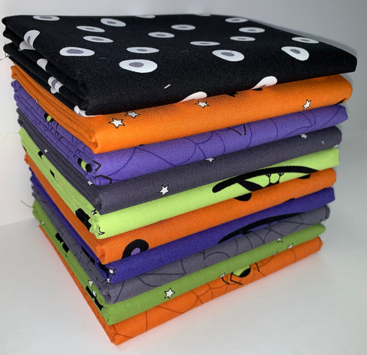 Andover "Hocus Pocus" Half-yard Bundle - 10 Fabrics, 5 Total Yards