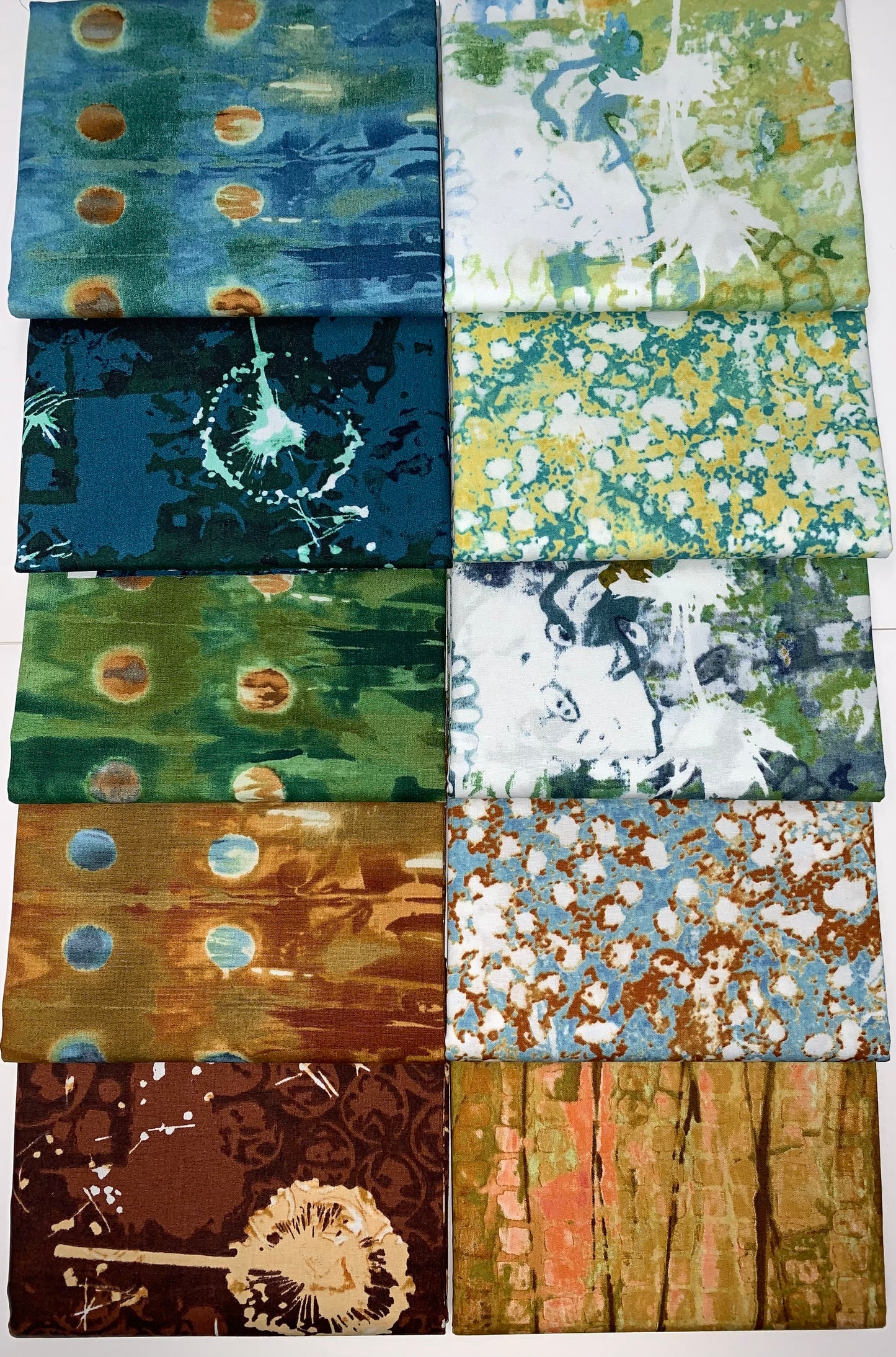 Robert Kaufman "Prairie Song" Half-Yard Bundle - 10 Fabrics, 5 Total Yards