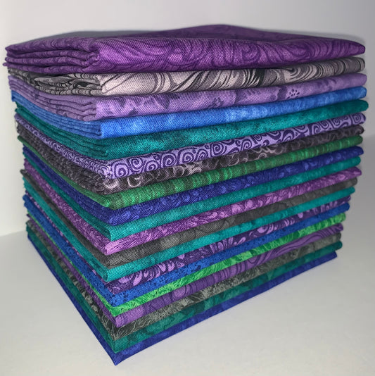 Interstellar Fat Quarter Bundle - 20 Fabrics, 20 Total Fat Quarters