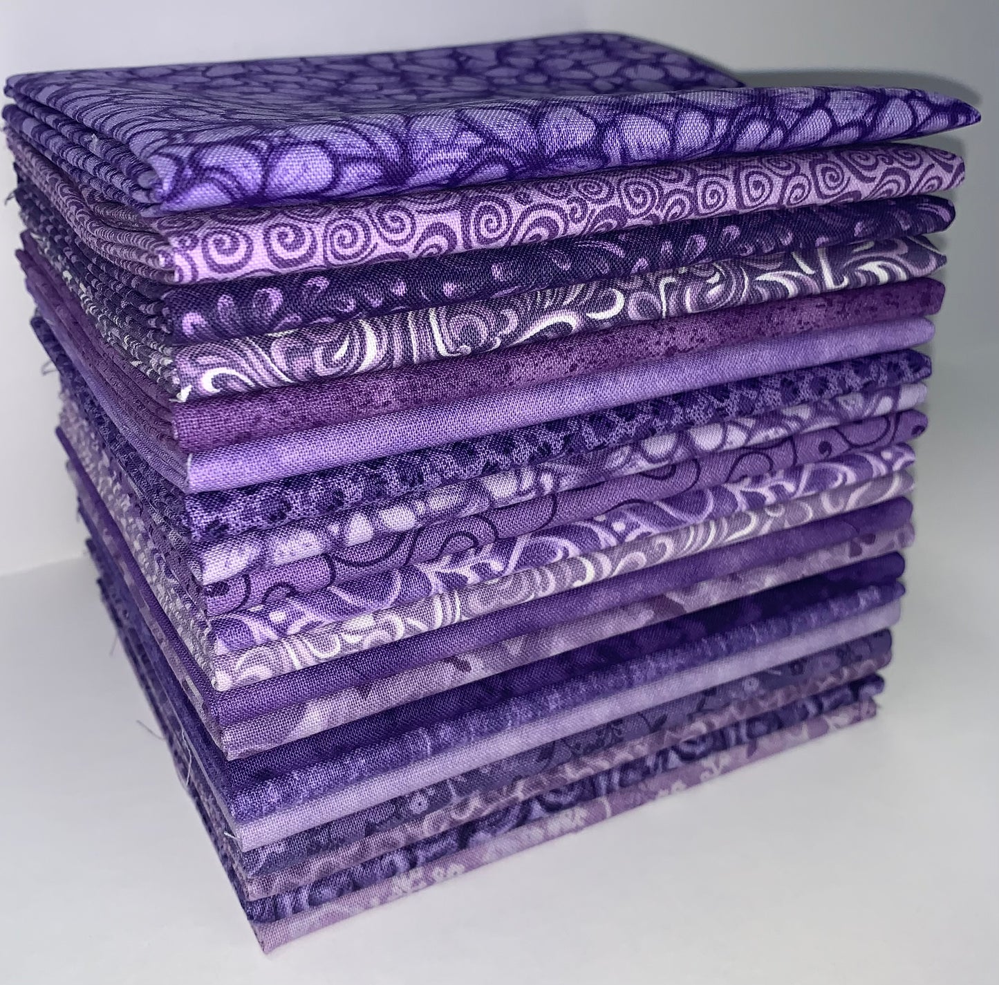Penelope's Purples Fat Quarter Bundle - 20 Fabrics, 20 Total Fat Quarters