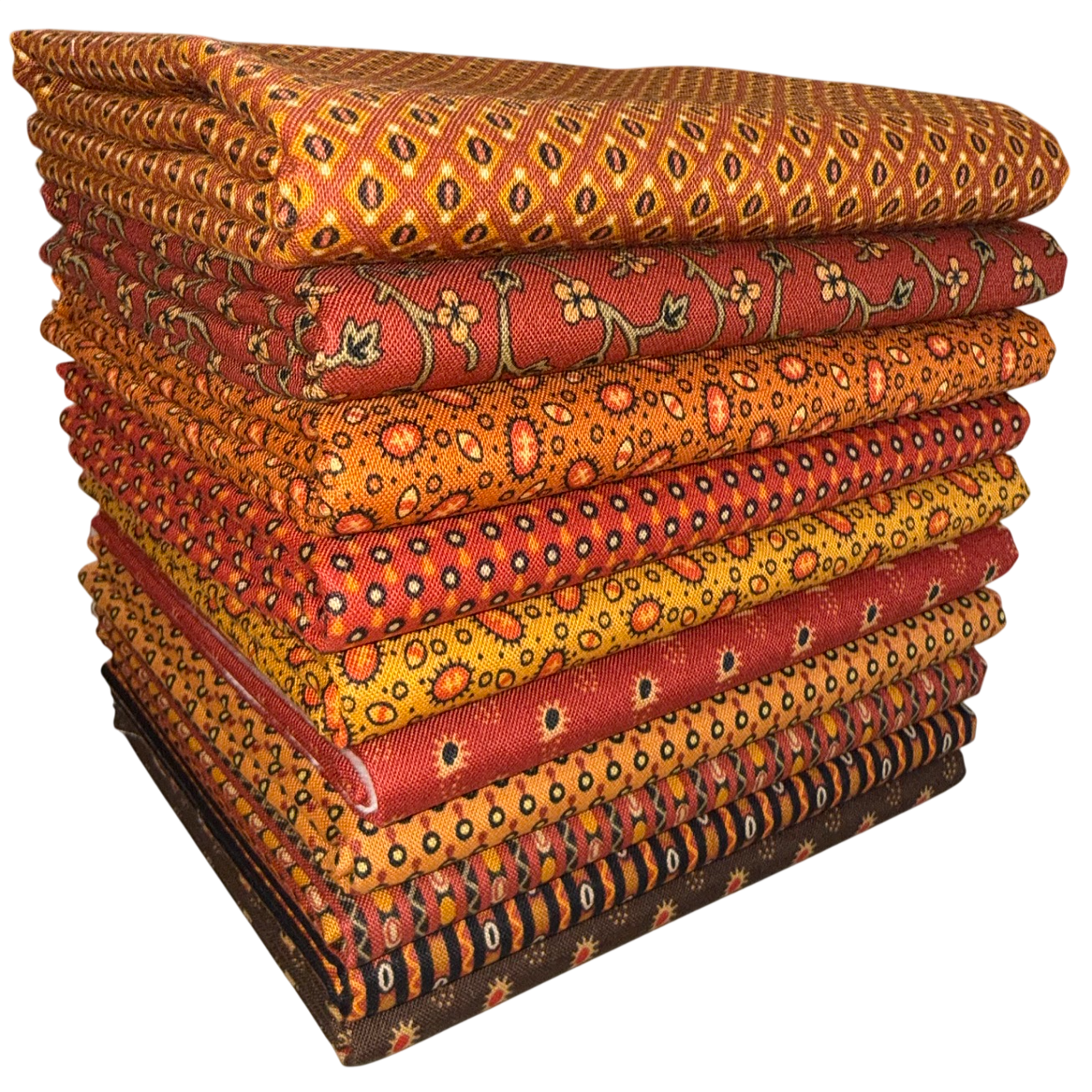 Andover "Spice Market" Half-yard Bundle - 10 Fabrics, 5 Total Yards