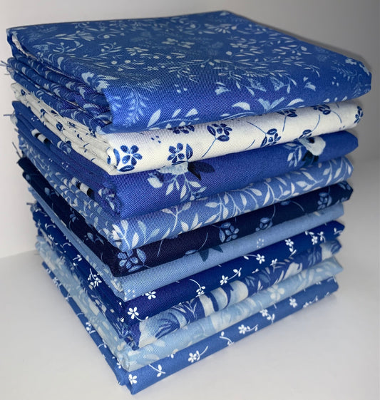 RJR "Bequest" Half-yard Bundle - 10 Fabrics, 5 Total Yards