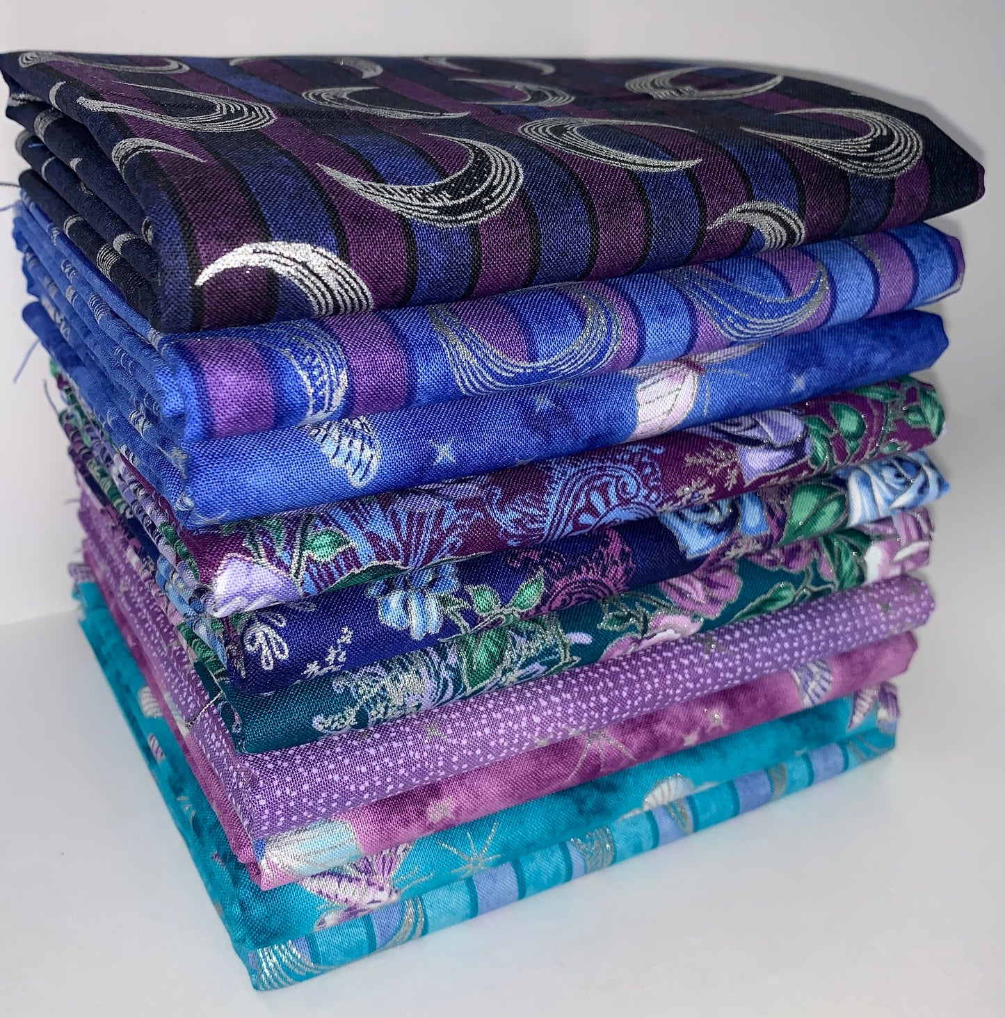 Robert Kaufman "Mystic Moon" Half-Yard Bundle - 10 Fabrics, 5 Total Yards