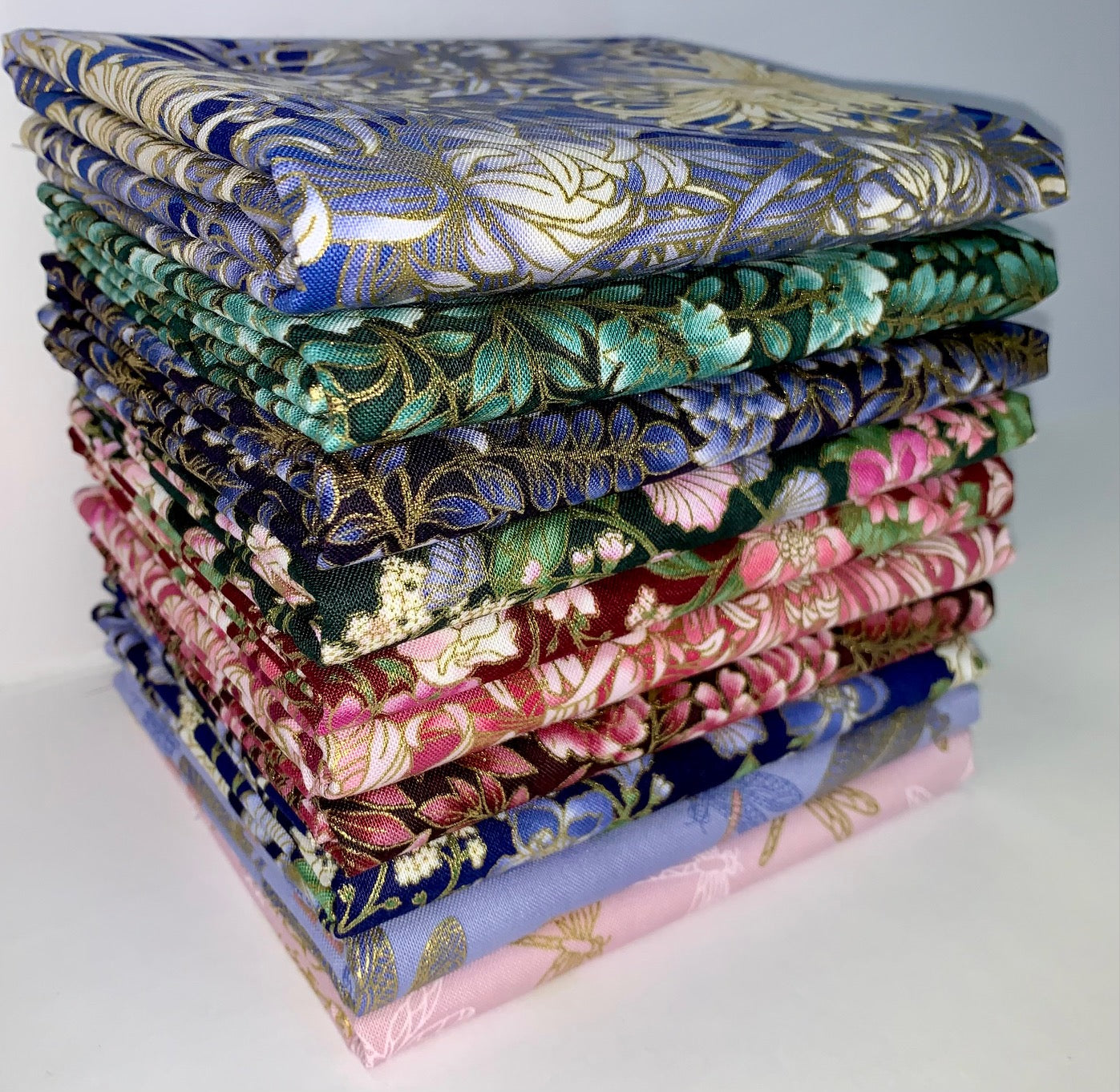 Robert Kaufman "Aurelia" Half-Yard Bundle - 10 Fabrics, 5 Total Yards
