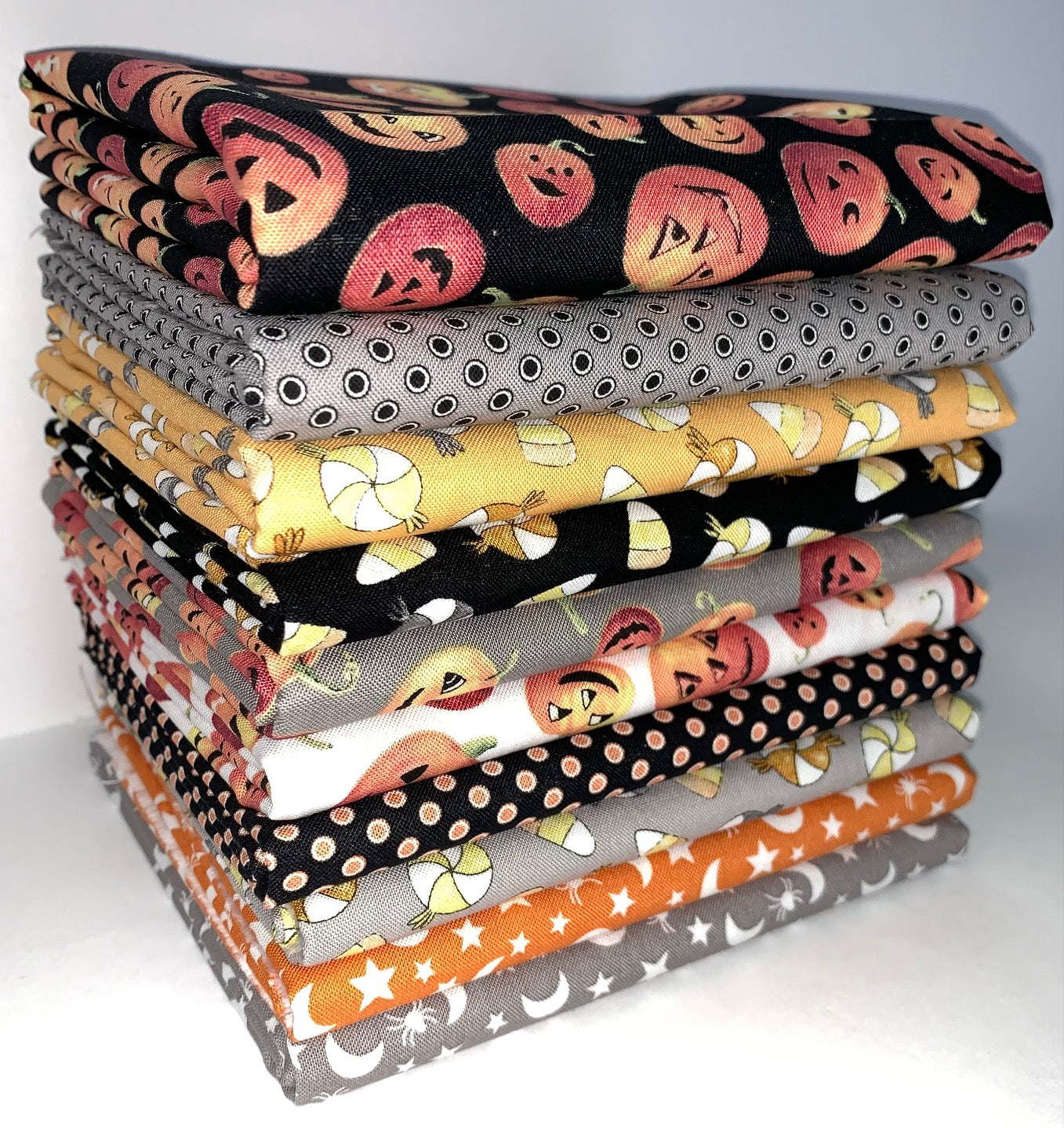 Riley Blake "Fright Delight" Half-yard Bundle - 10 Fabrics, 5 Total Yards