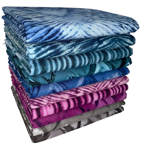 Benartex "Shibori" Half-Yard Bundle - 10 Fabrics, 5 Total Yards