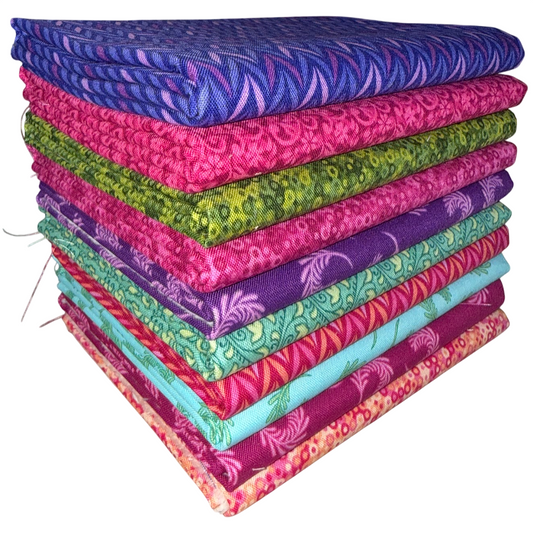 Andover "Molly's Magic" Half-yard Bundle - 10 Fabrics, 5 Total Yards