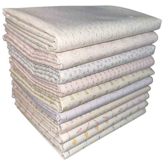 Andover "Dewdrops" Half-yard Bundle - 10 Fabrics, 5 Total Yards