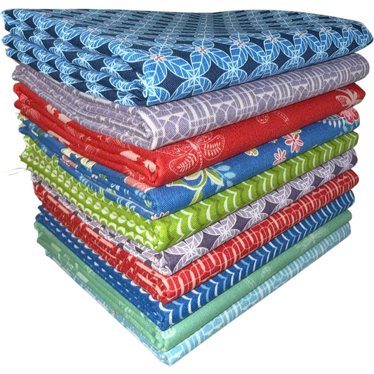 Riley Blake "Awakening" Half-yard Bundle - 10 Fabrics, 5 Total Yards
