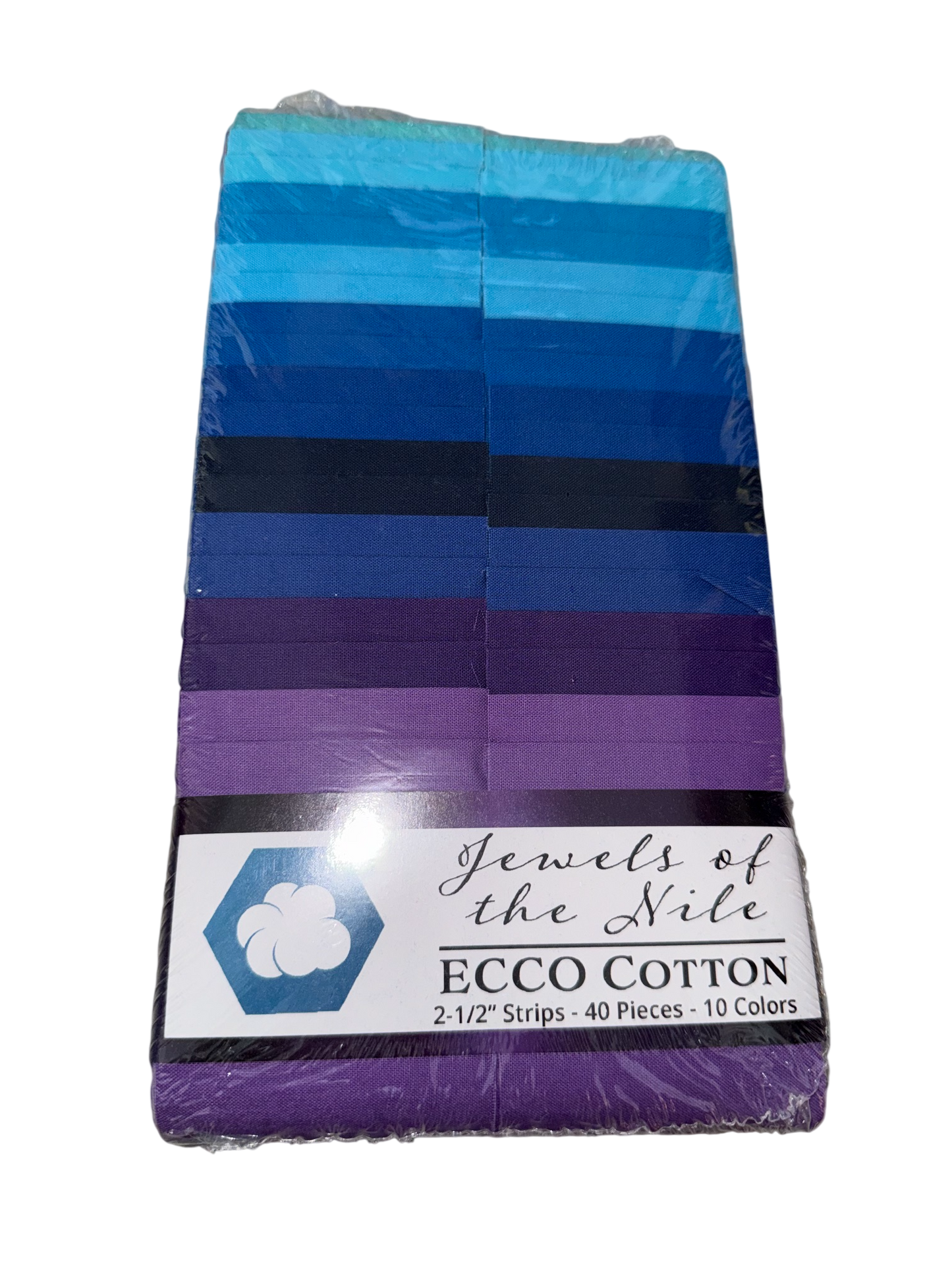Lumin Fabrics/Ecco Cotton - Jewels Of The Nile - 40 Total Strips