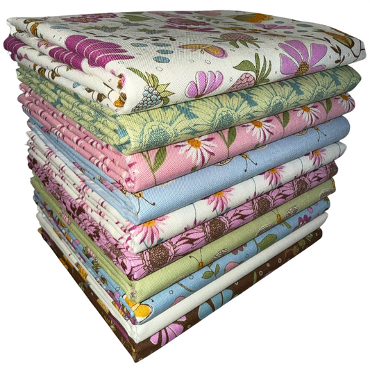 Andover "Flourish" Half-yard Bundle - 10 Fabrics, 5 Total Yards