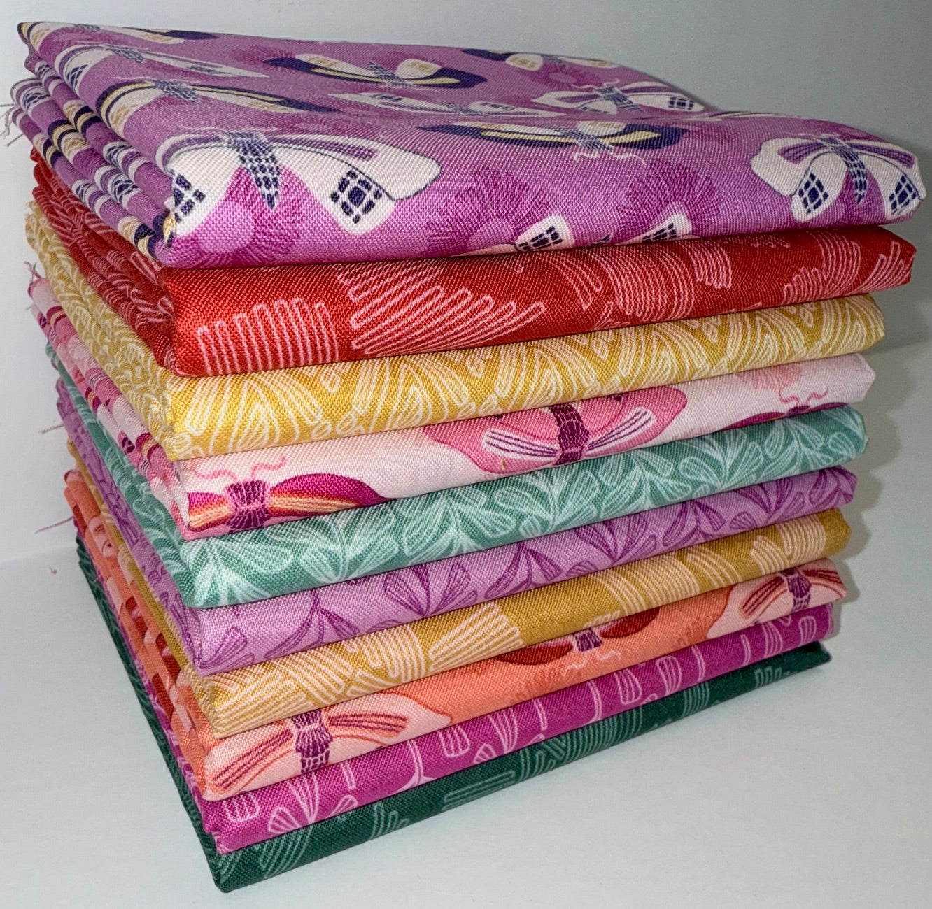 Andover "Wandering" Half-yard Bundle - 10 Fabrics, 5 Total Yards