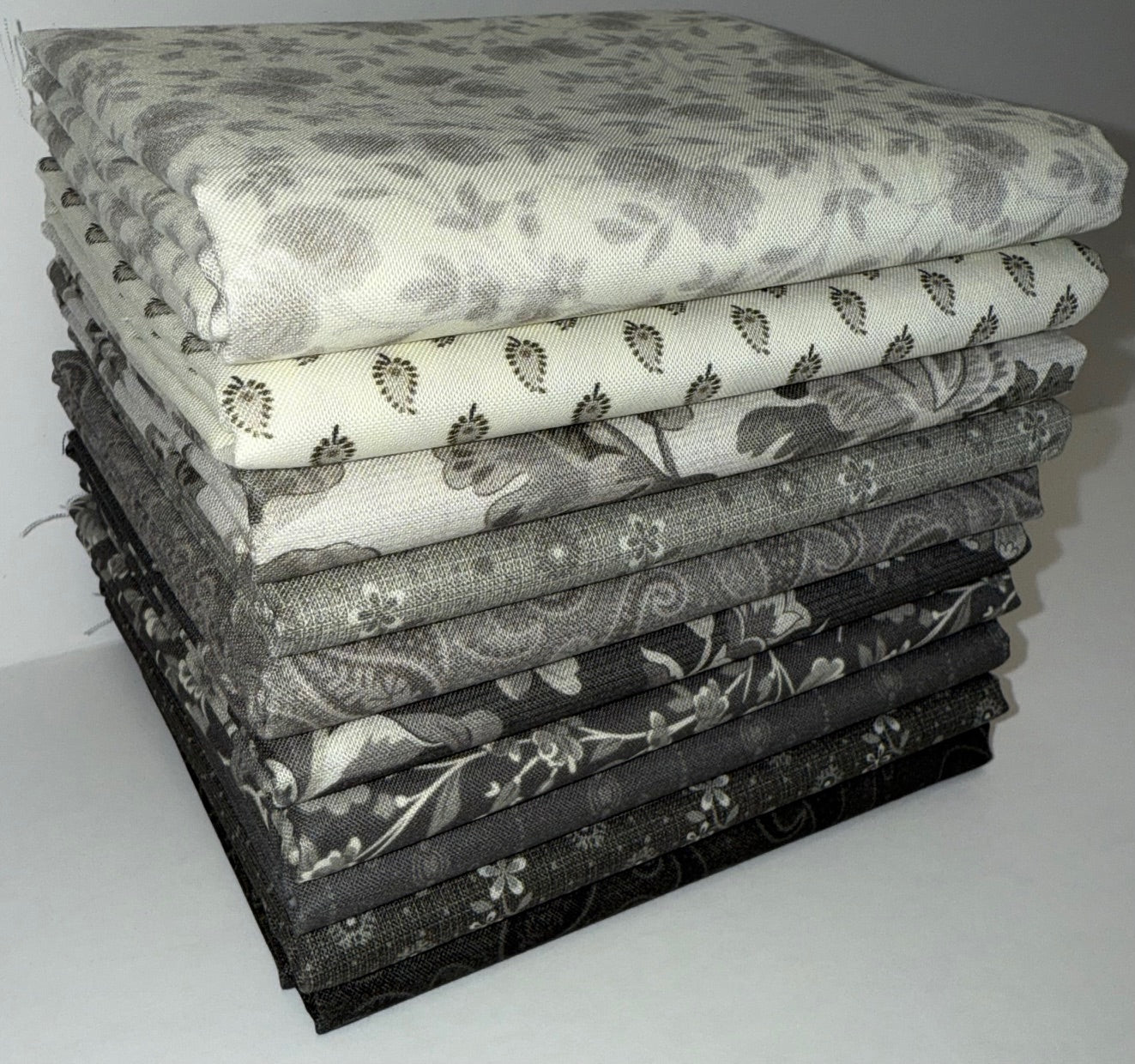 Marcus Fabrics "Steelworks II" Half-yard Bundle - 10 Fabrics, 5 Total Yards
