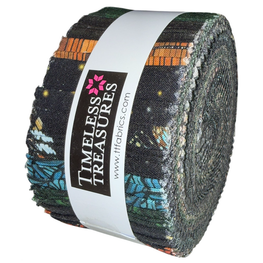 Timeless Treasures - Into The Woods By Katie Hennagir - 40 2.5" Strips/Jelly Roll