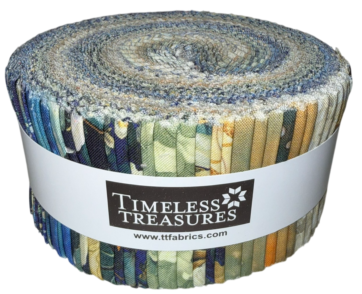 Timeless Treasures - Lumiere - 40 2.5" Strips/Jelly Roll