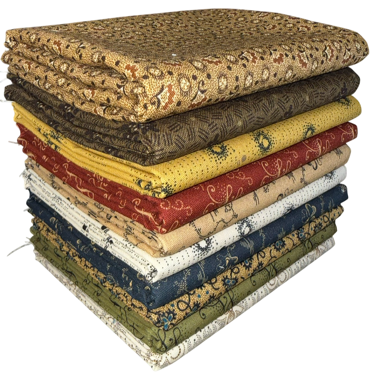 Robert Kaufman "Stone Bridge" Half-Yard Bundle - 10 Fabrics, 5 Total Yards