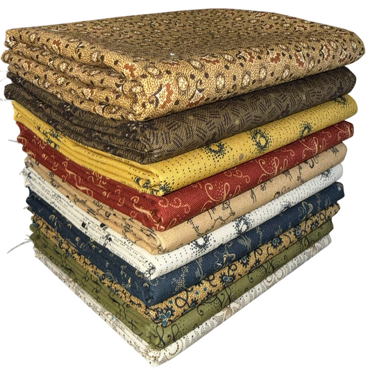 Robert Kaufman "Stone Bridge" Half-Yard Bundle - 10 Fabrics, 5 Total Yards