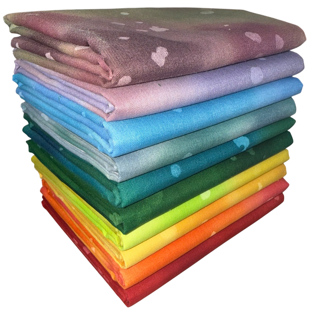 Clothworks "Kinkame Opal" Half-yard Bundle - 10 Fabrics, 5 Total Yards