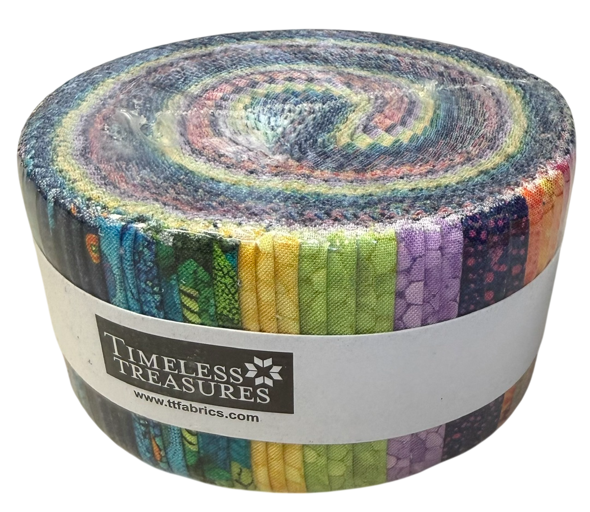 Timeless Treasures - Jubilant by Chong-a Hwang - 40 2.5" Strips/Jelly Roll