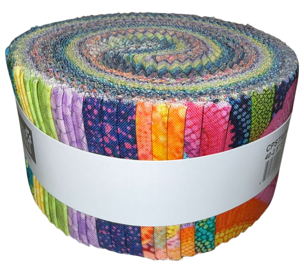 Timeless Treasures - Jubilant by Chong-a Hwang - 40 2.5" Strips/Jelly Roll