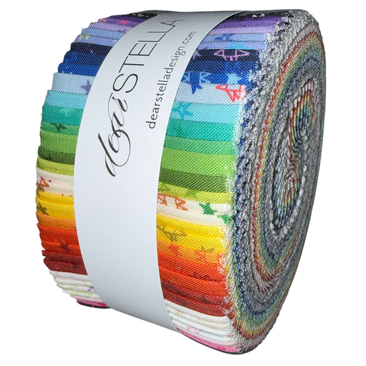 Timeless Treasures/Dear Stella - Quiltstellation by Pammie Jane - 40 2.5" Strips/Jelly Roll