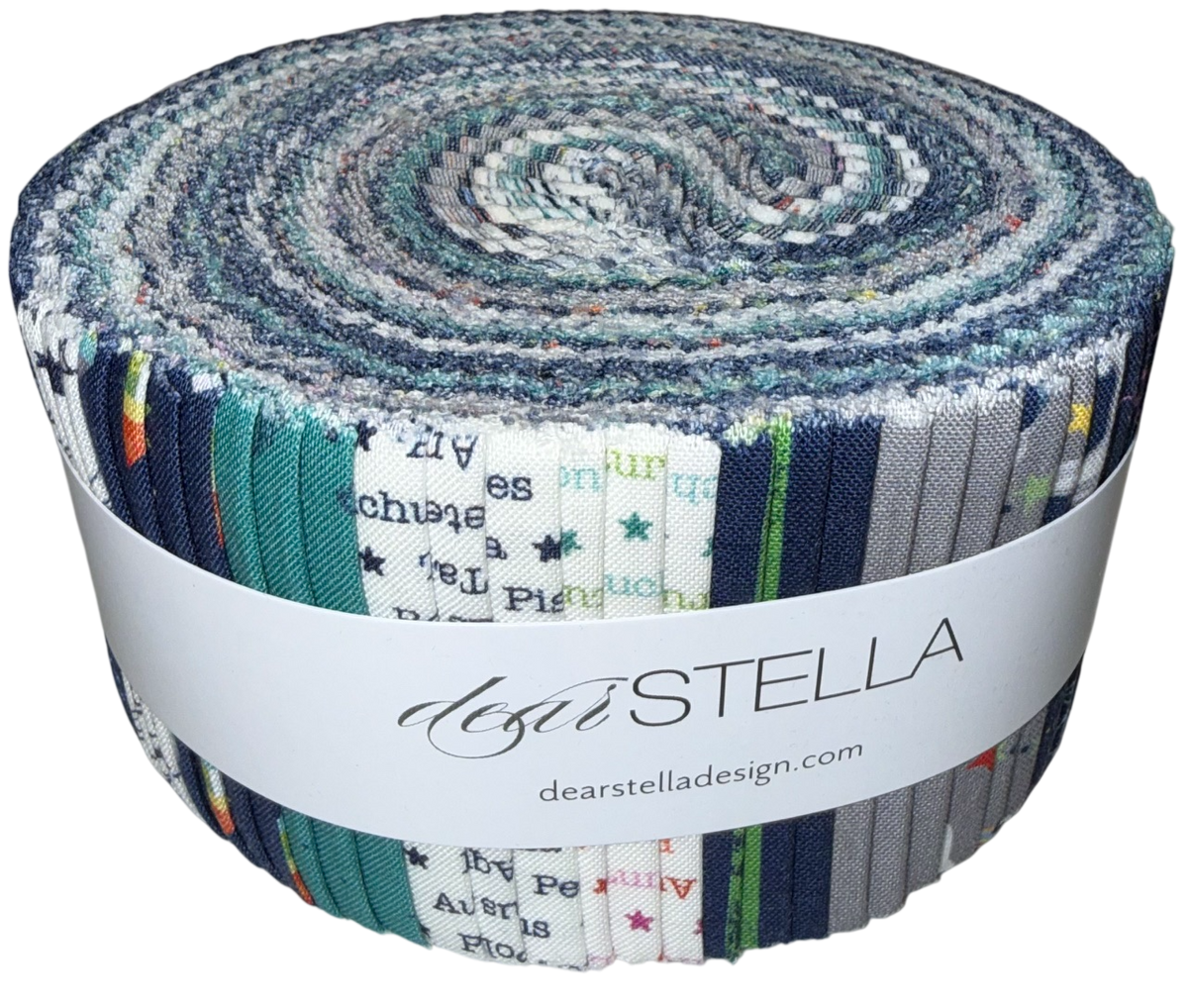 Timeless Treasures/Dear Stella - Meowter Space by Pammie Jane - 40 2.5" Strips/Jelly Roll