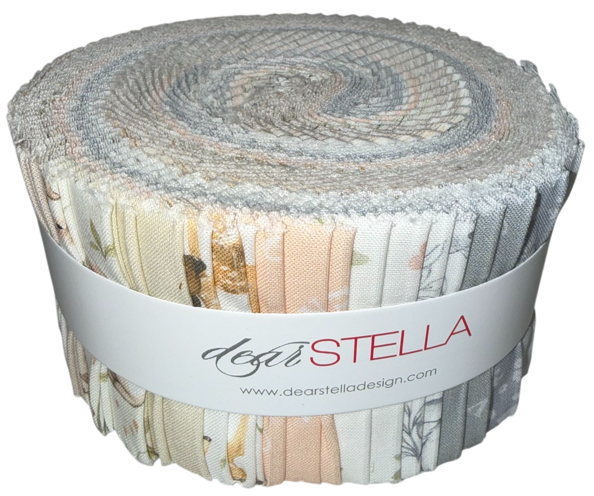 Timeless Treasures/Dear Stella - ABCs of Love by Nina Stajner - 40 2.5" Strips/Jelly Roll