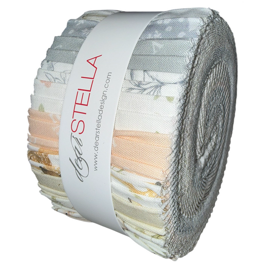 Timeless Treasures/Dear Stella - ABCs of Love by Nina Stajner - 40 2.5" Strips/Jelly Roll