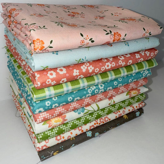 Riley Blake "Spring's In Town" Half-yard Bundle - 10 Fabrics, 5 Total Yards