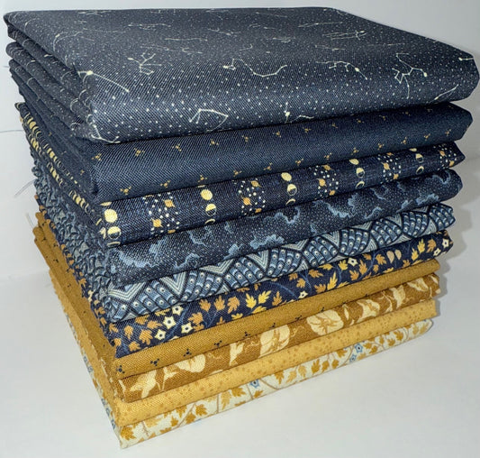Marcus Fabrics "Starfall" Half-yard Bundle - 10 Fabrics, 5 Total Yards