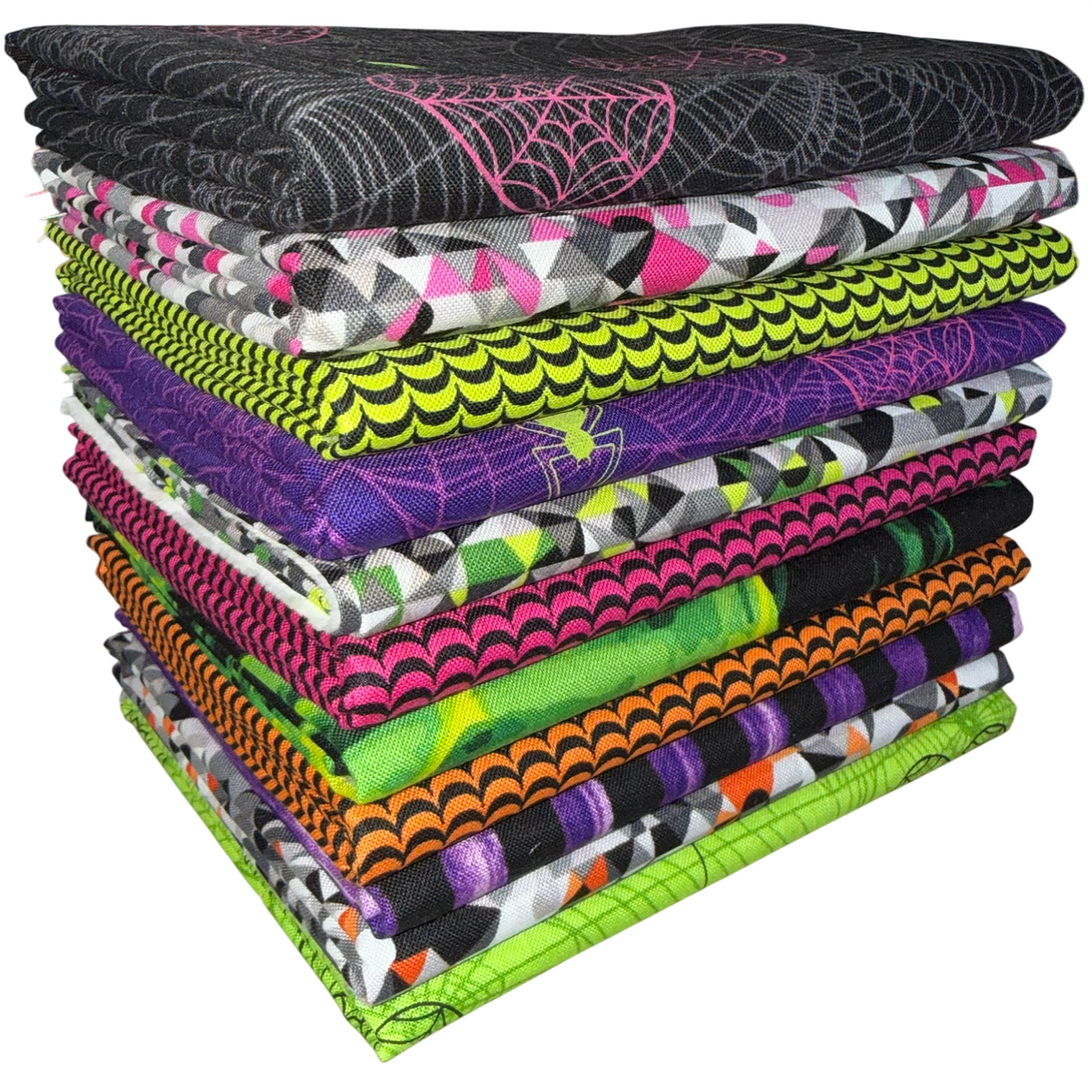 Half-yard Bundle - Andover/Makower UK "Phantasm" - 10 Fabrics, 5 Total Yards