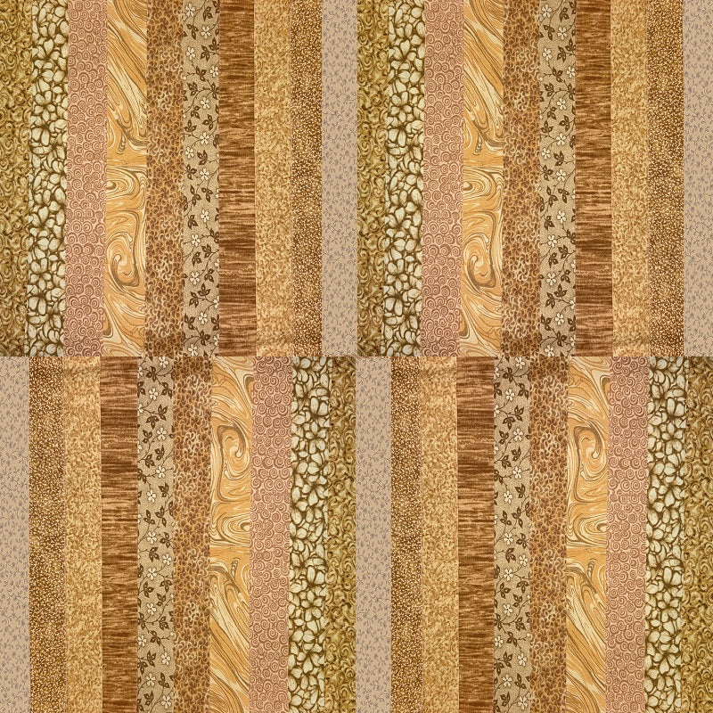 June Doe Fabric Collections - Sand Basics - 40-Strip Pack