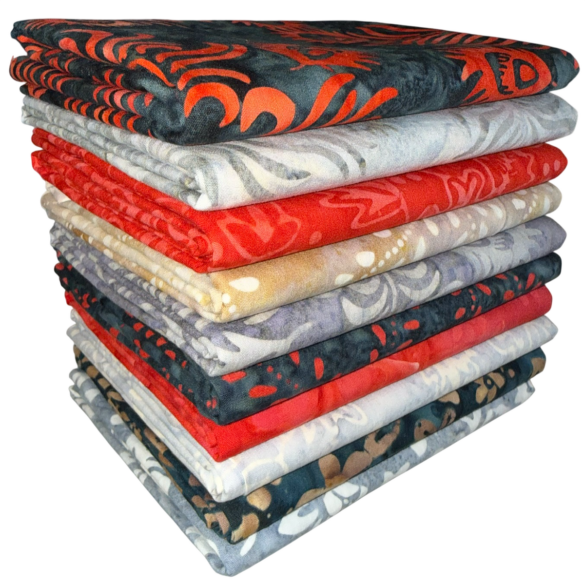 Half-yard Bundle - Riley Blake Expressions Batiks "Arabella" 10 Fabrics, 5 Total Yards