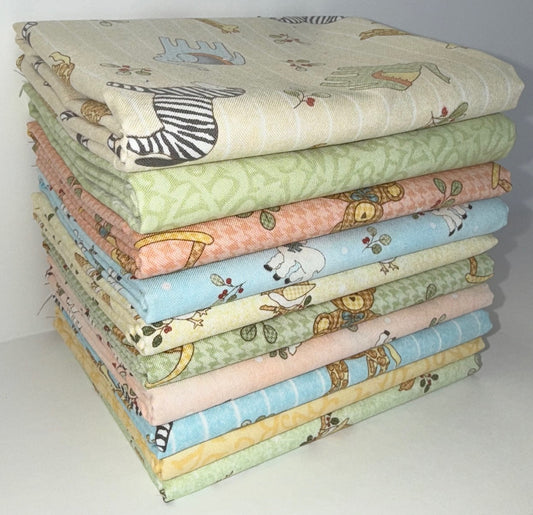 Benartex "ABCs" Half-Yard Bundle - 10 Fabrics, 5 Total Yards
