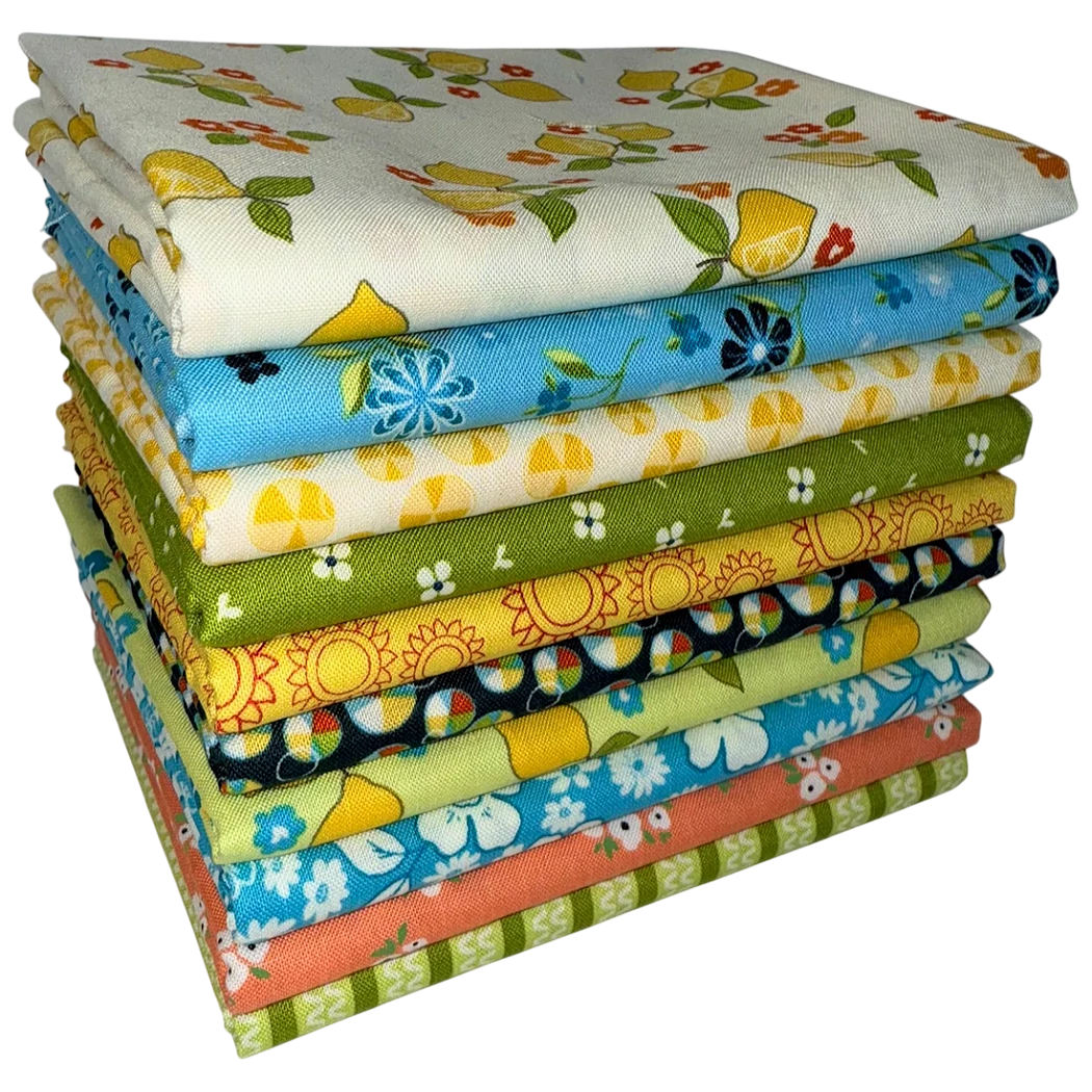 Half-yard Bundle - Riley Blake "Here Comes The Sun" - 10 Fabrics, 5 Total Yards