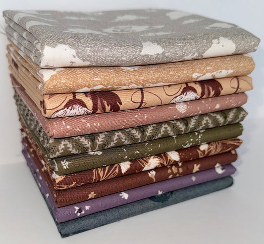 Riley Blake "Dancing Daisies" Half-yard Bundle - 10 Fabrics, 5 Total Yards