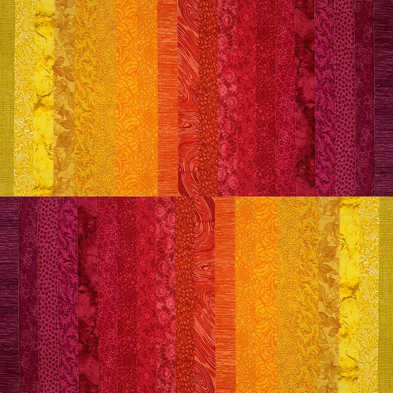 June Doe Fabric Collections - Marigold - 40-Strip Pack