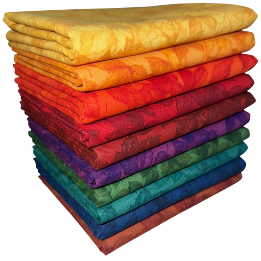 Leaves Half-yard Bundle - 10 Fabrics, 5 Total Yards