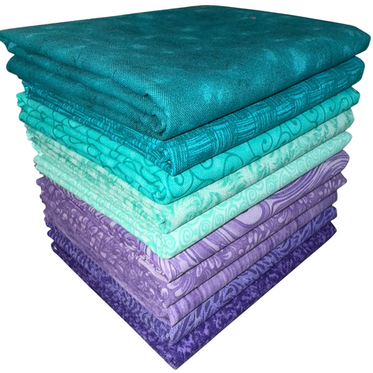 Aurora Half-yard Bundle - 10 Fabrics, 5 Total Yards