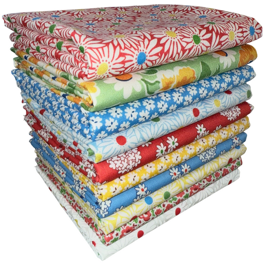 Windham Fabrics "Garden Party" Half-Yard Bundle - 10 Fabrics, 5 Total Yards