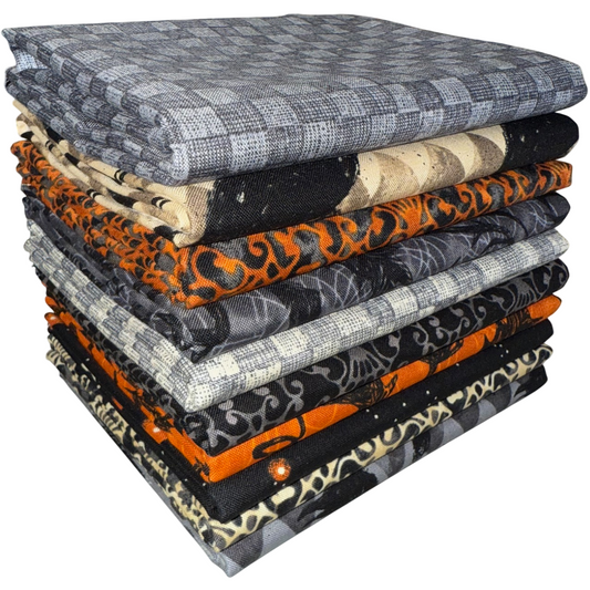 Andover "Nevermore" Half-yard Bundle - 10 Fabrics, 5 Total Yards