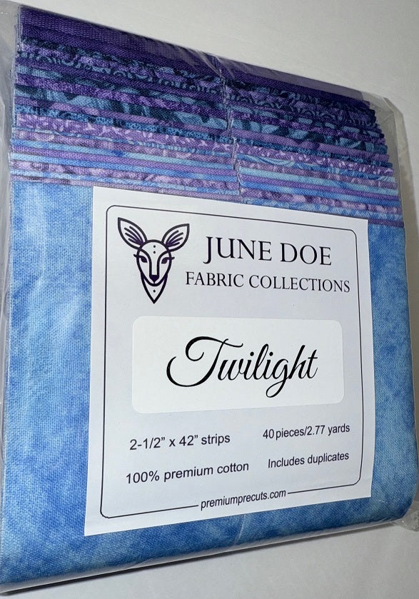 June Doe Fabric Collections - Twilight - 40-Strip Pack