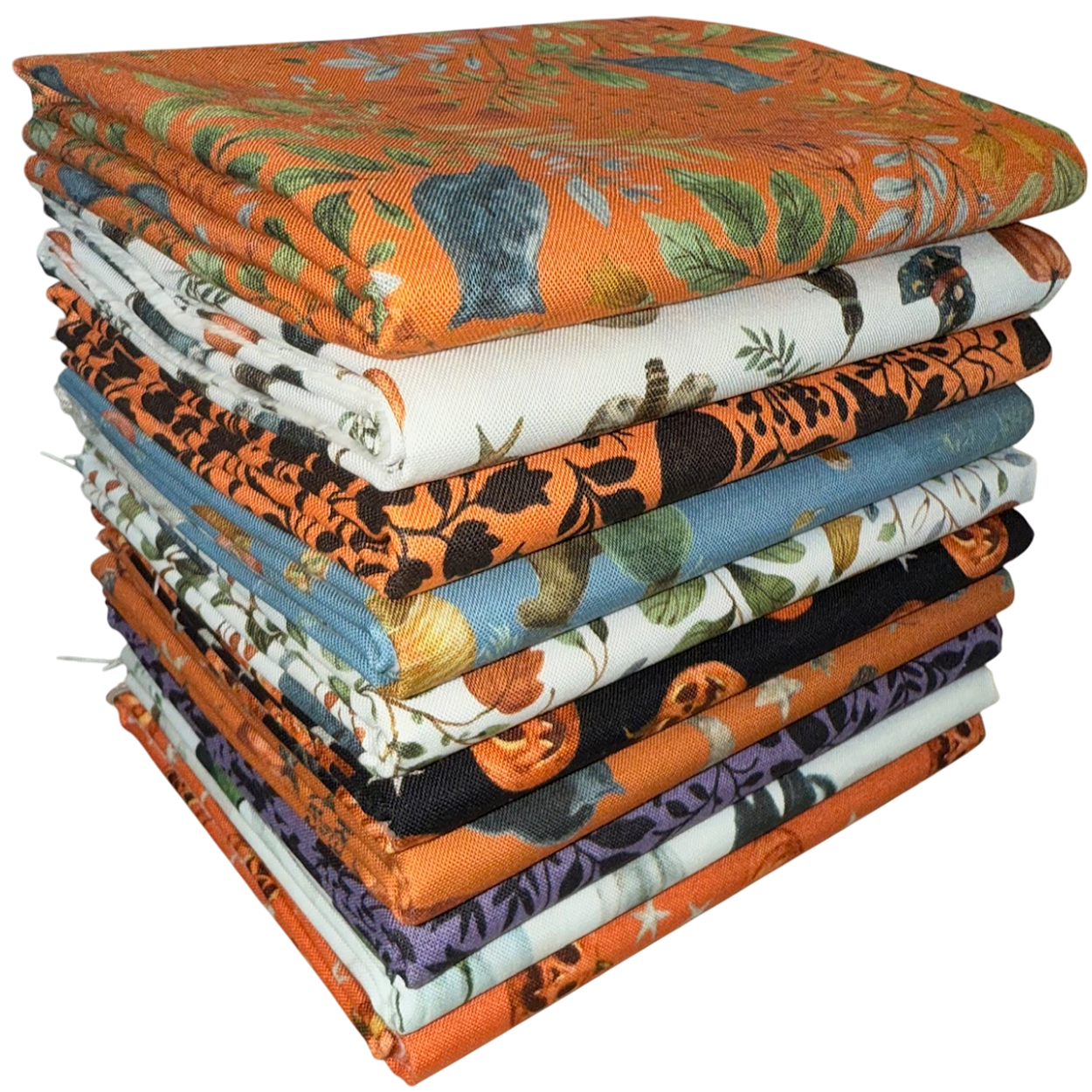 Riley Blake "Trick Or Treat" Halloween Half-yard Bundle - 10 Fabrics, 5 Total Yards