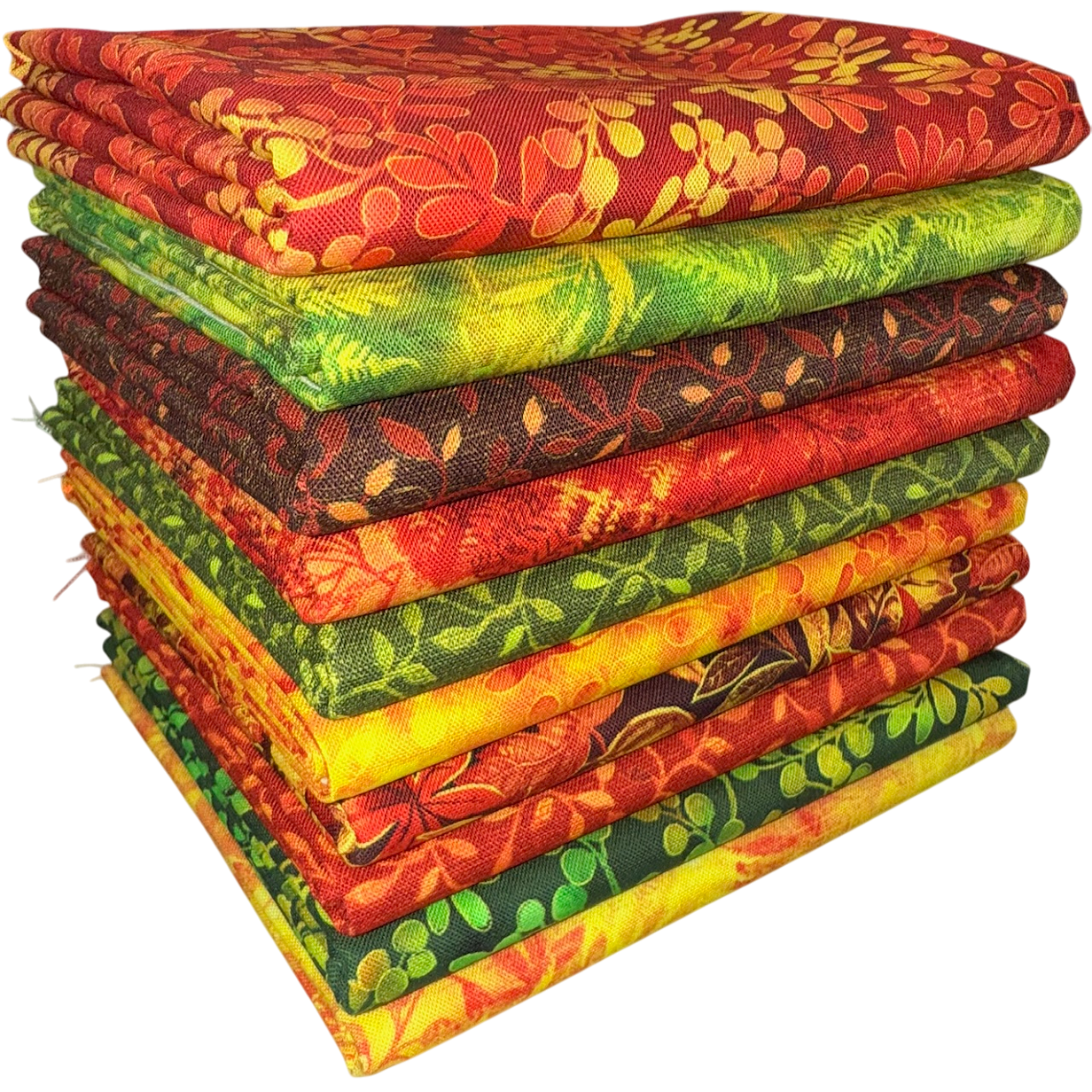 Oasis Fabrics "Fall Classic" Half-yard Bundle - 10 Fabrics, 5 Total Yards