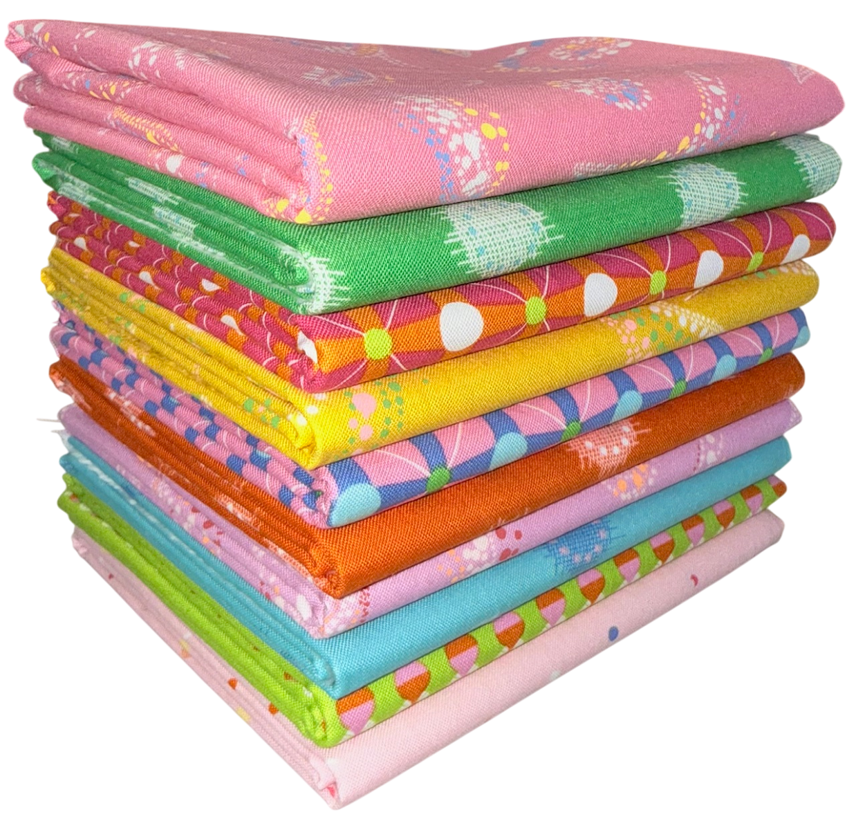 Riley Blake "Celebrate" Half-yard Bundle - 10 Fabrics, 5 Total Yards