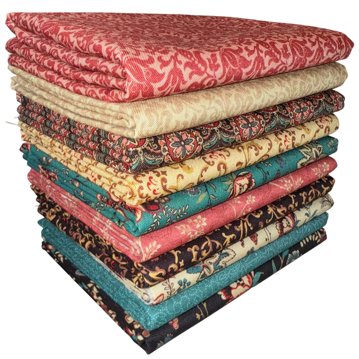 Marcus Fabrics "Elegant Estate" Half-yard Bundle - 10 Fabrics, 5 Total Yards