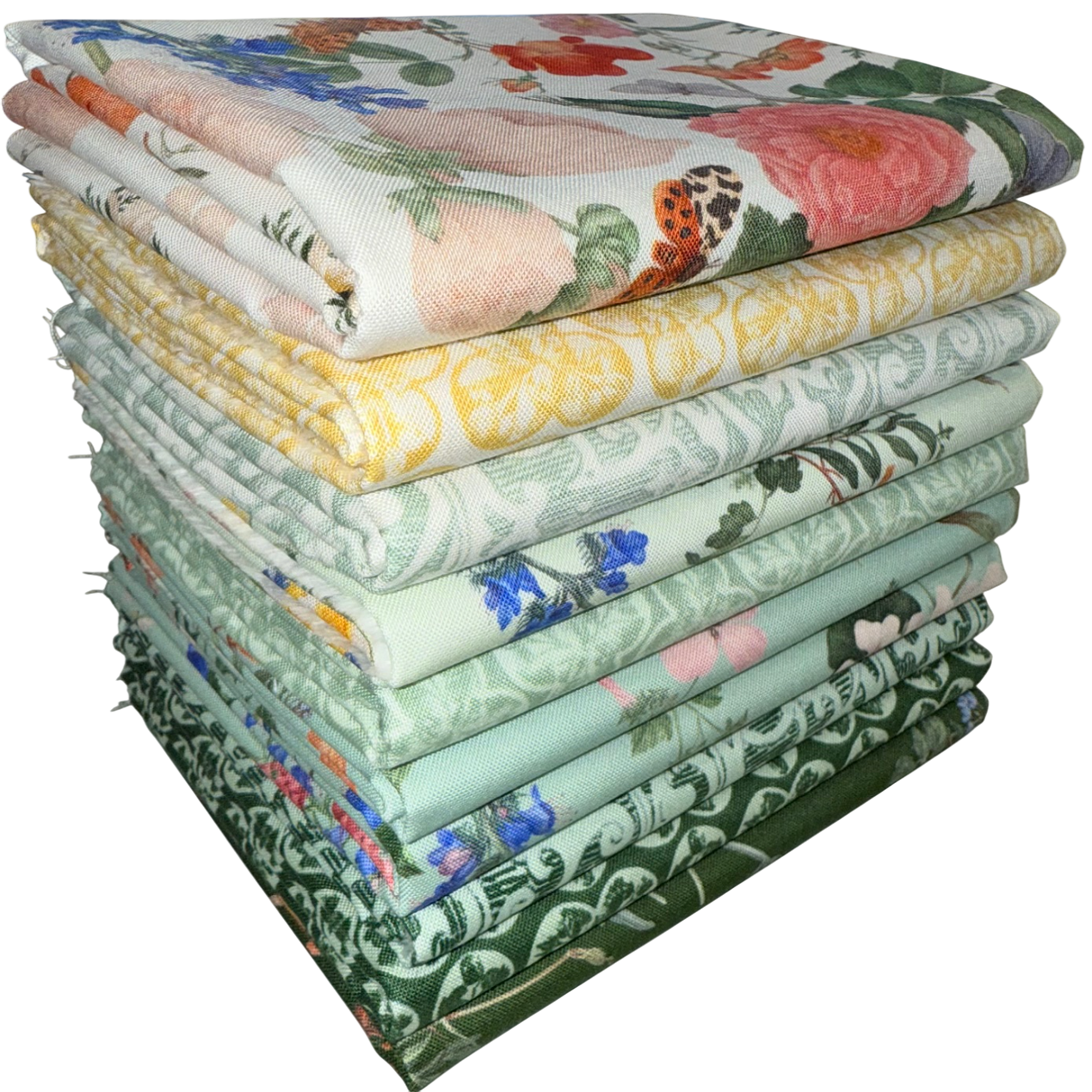 Riley Blake "Nature's Portrait" Half-yard Bundle - 10 Fabrics, 5 Total Yards